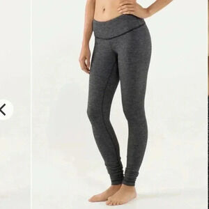 Lululemon wonder under textured pants ,